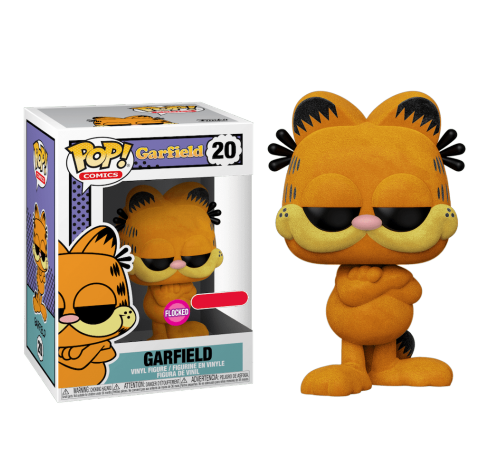 Гарфилд флокированный (Garfield Flocked (Эксклюзив Target)) из комиксов Гарфилд
