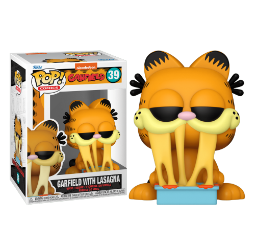 Гарфилд с лазаньей (Garfield with Lasagna) (PREORDER USR) из комиксов Гарфилд