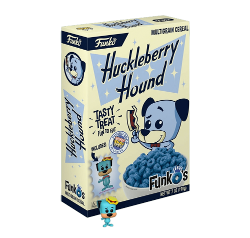 Сухой завтрак Пёс Хакльберри (Huckleberry Hound Breakfast Cereal) из мультиков Ханна-Барбера