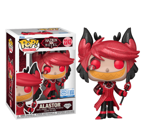 Аластор блестящий (Alastor Diamond Glitter (Эксклюзив Hot Topic)) из мюзикла Отель Хазбин