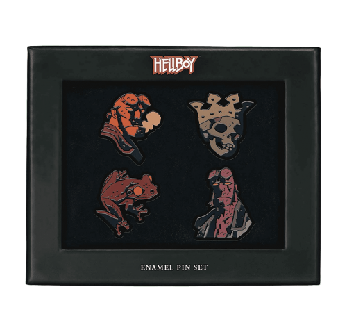 Набор значков Хеллбой (Hellboy Enamel Pin Set) из комиксов Хеллбой