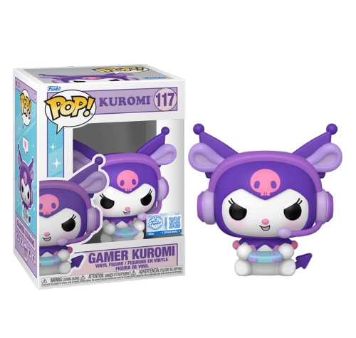 Куроми геймер (Gamer Kuromi (Эксклюзив GameStop)) (preorder EndNov25) из сериала Приключения Хелло Китти и друзей Санрио