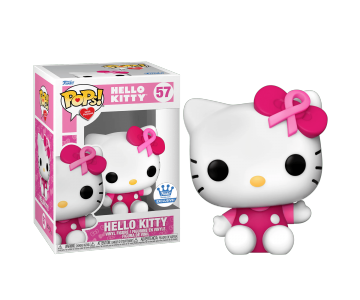 Hello Kitty Breast Cancer Awareness со стикером (Эксклюзив Funko Shop) из серии Hello Kitty Sanrio 57