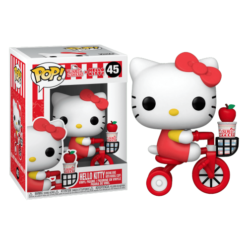 Хеллоу Китти на велосипеде (Hello Kitty on Bike) из серии Санрио x Ниссин