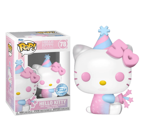 Хеллоу Китти в колпачке (Hello Kitty with Party Hat (PREORDER MidJune24) (Эксклюзив)) из серии Хеллоу Китти Санрио