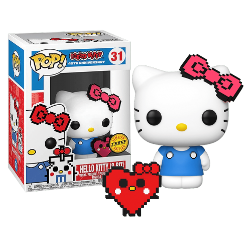 Хеллоу Китти с сердечком 45 лет (Hello Kitty with heart 45th Anniversary (CHASE, Vaulted)) из серии Хеллоу Китти Санрио