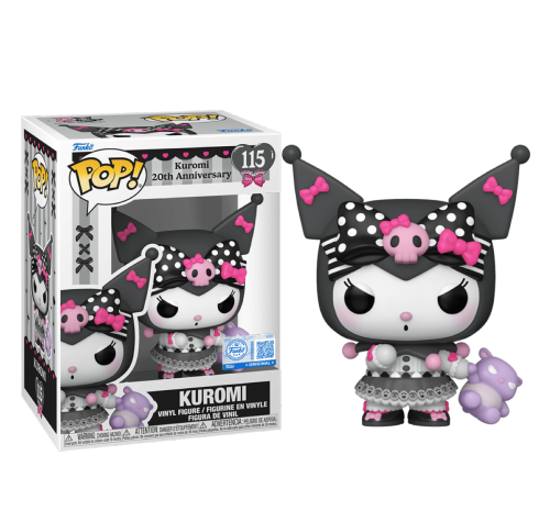 Куроми (Kuromi 20th Anniversary (PREORDER MidOct25) (Эксклюзив Funko Shop)) из сериала Приключения Хелло Китти и друзей Санрио