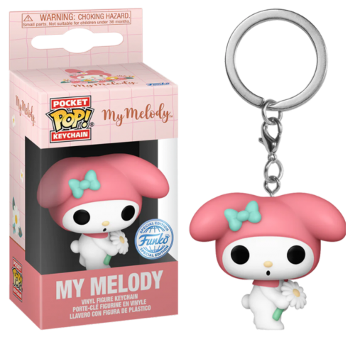 Моя Мелодия брелок (My Melody Spring Time keychain (PREORDER USR) (Эксклюзив)) из сериала Приключения Хелло Китти и друзей Санрио