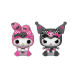 Моя Мелодия и Куроми 4 см (My Melody and Kuromi Pocket POP! 2-pack (PREORDER MidOct25) (Эксклюзив Funko Shop)) из сериала Приключения Хелло Китти и друзей Санрио