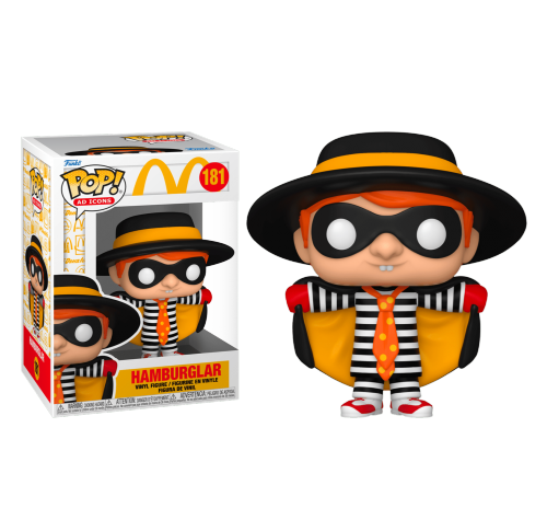 Макдоналдс Вор бургеров (preorder WALLKY) (McDonalds Hamburglar) из серии Маскоты