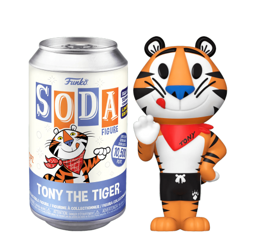 Тигр Тони СОДА Хлопья Kellogg (PREORDER USR) (Tony the Tiger SODA Kellogg's Frosted Flakes (Эксклюзив SDCC 2023)) из серии Маскоты