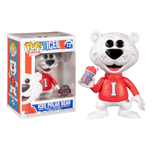 Icee Белый Медведь (Icee Polar Bear (Эксклюзив Funko Shop)) из серии Маскоты