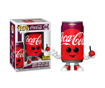 Cherry Coca-Cola Can со стикером (Эксклюзив Hot Topic) из серии Ad Icons 88