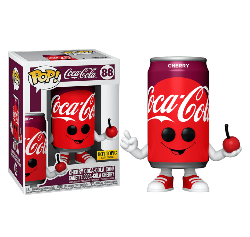 Кока-кола Черри со стикером (Cherry Coca-Cola Can (Эксклюзив Hot Topic)) из серии Маскоты