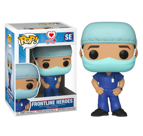 Работник больницы (Male Hospital Worker) (preorder WALLKY) из серии Герои передовой