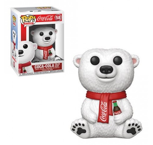 Кока-Кола Белый Медведь (Coca-Cola Polar Bear) из серии Маскоты