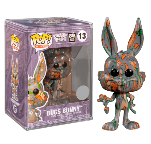 Багз Банни морковка Арт Серия (Bugs Bunny Carrot Art Series (Эксклюзив Funko Shop)) (preorder WALLKY) из мультика Луни Тюнз