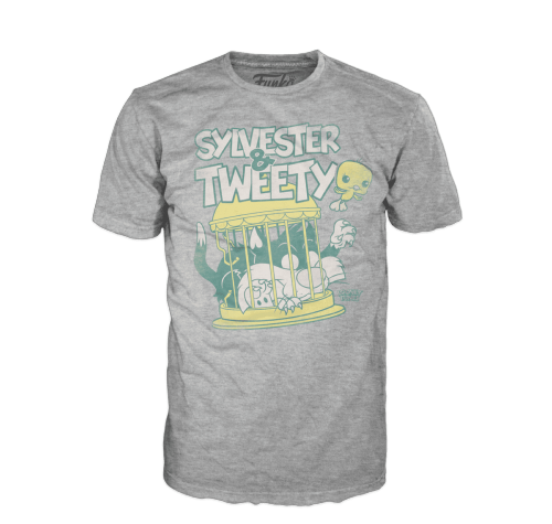 Футболка Сильвестр и Твити (Sylvester and Tweety T-Shirt (Размер M)) из мультфильма Луни Тюнз