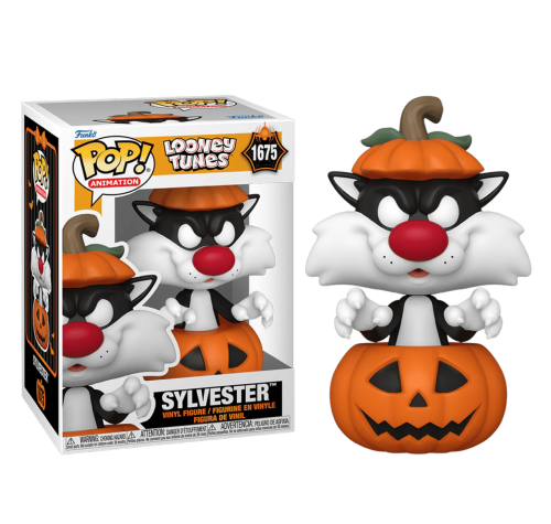 Сильвестр в тыкве Хэллоуин (Sylvester in Pumpkin Halloween) (PREORDER EndOct24) из мультика Луни Тюнз