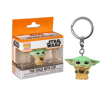 The Child / Baby Yoda with Cup Keychain (PREORDER EarlyOct24) из сериала Star Wars: Mandalorian