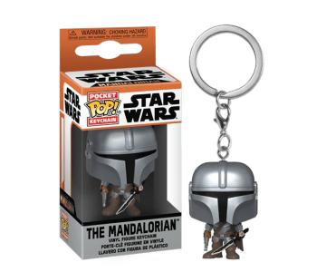 The Mandalorian with Darksaber keychain (PREORDER EarlyMay24) из сериала Star Wars: Mandalorian