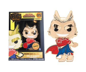 All Might Gold 4-inch Enamel Pin (Chase) из аниме My Hero Academia