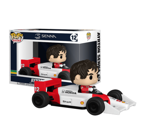 Айртон Сенна на болиде (Ayrton Senna with Race Car Rides) из гонок Формула-1