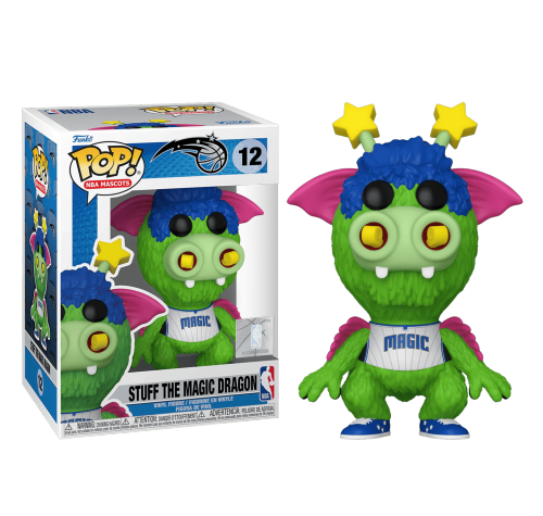 Стафф Волшебный Дракон Орландо Мэджик (Stuff the Magic Dragon Orlando Magic) (PREORDER EndOct24) из серии Маскоты НБА Баскетбол