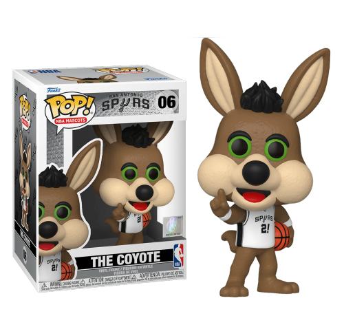 Койот Сан Антонио Спёрс (The Coyote San Antonio Spurs) из серии Маскоты НБА Баскетбол