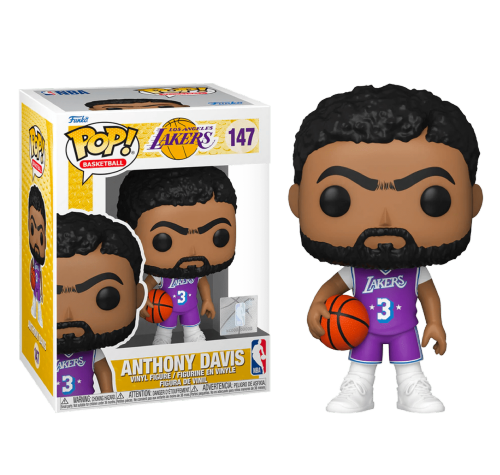 Энтони Дэвис Лос-Анджелес Лейкерс (Anthony Davis L.A. Lakers 2021 City Edition Jersey) (PREORDER USR) из серии НБА Баскетбол