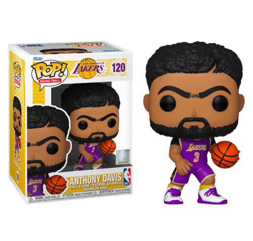 Энтони Дэвис Лос-Анджелес Лейкерс (Anthony Davis L.A. Lakers Purple Jersey) из серии НБА Баскетбол