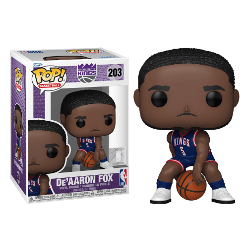 Де’Аарон Фокс Сакраменто Кингз (De’Aaron Fox Sacramento Kings City Edition 24-25) (PREORDER EndAug25) из серии НБА Баскетбол