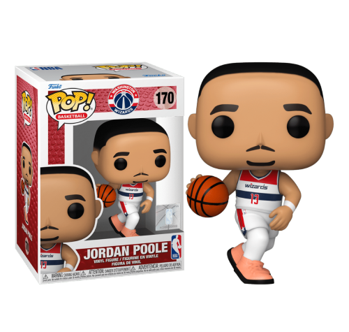 Джордан Пул Вашингтон Уизардс (Jordan Poole Washington Wizards) (PREORDER EarlyMay242) из серии НБА Баскетбол