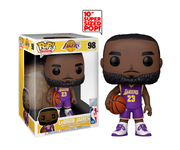 LeBron James Purple Jersey Lakers 10-inch из серии NBA Basketball