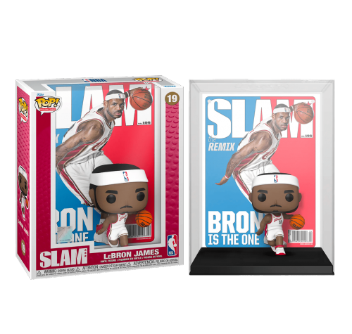 Леброн Джеймс Обложка Журнала (LeBron James SLAM Magazine Cover) (PREORDER EarlyMay242) из серии НБА Баскетбол