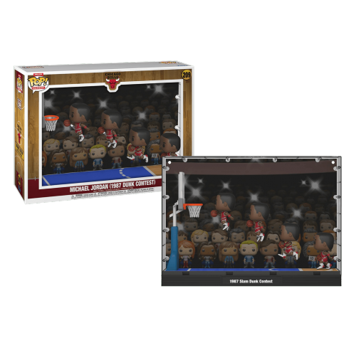 Майкл Джордан Конкурс по броскам сверху НБА 1987 (Michael Jordan 1987 Slam Dunk Contest) (PREORDER MidDec25) из серии НБА Баскетбол