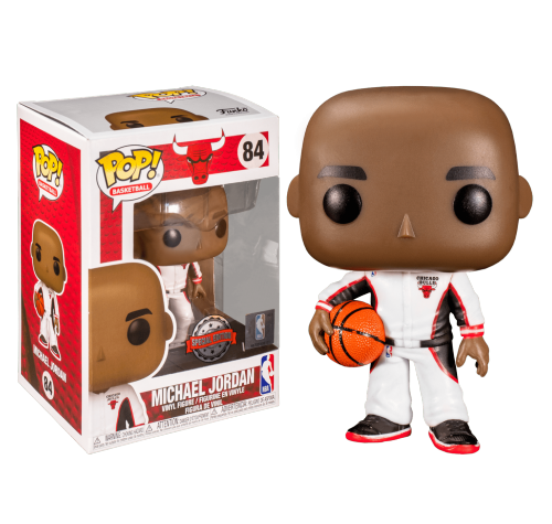 Майкл Джордан в белом спортивном костюме (Michael Jordan White Warm-Up Suit (Эксклюзив Target)) (preorder WALLKY) из Баскетбол НБА