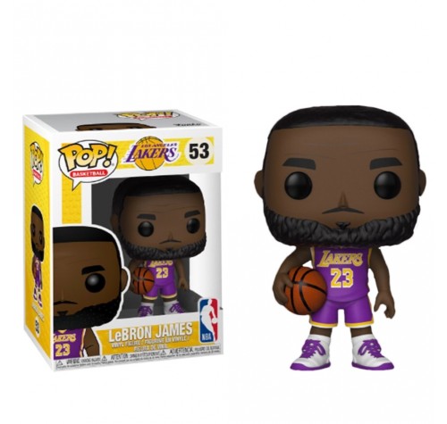 Леброн Джеймс в фиолетовой форме (Lebron James Purple Uniform (Эксклюзив Fanatics)) (preorder WALLKY) из Баскетбол НБА