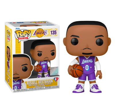 Расселл Уэстбрук Лос-Анджелес Лейкерс (Russell Westbrook L.A. Lakers 2021 City Edition Jersey) (PREORDER mid October) из серии НБА Баскетбол