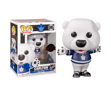 Carlton the Bear Toronto Maple Leafs Mascot (Эксклюзив Grosnor) из Hockey NHL 06