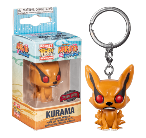 Курама брелок (Kurama Keychain (Эксклюзив Box Lunch)) из сериала Наруто: Ураганные хроники