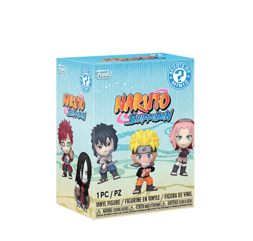 Наруто ЗАКРЫТАЯ коробочка мистери минис (Naruto blind box mystery minis) из аниме Наруто