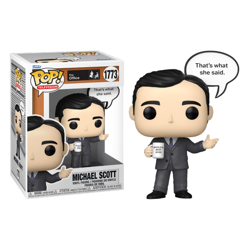 Майкл Скотт Сказала она (Michael Scott with “That’s what she said” Speech Bubble) из сериала Офис