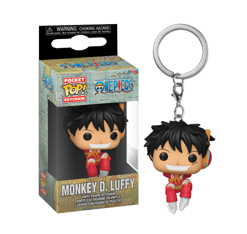 Монки Д. Луффи Яичная Голова брелок (Monkey D. Luffy Egghead Arc keychain) из аниме Ван Пис Большой Куш