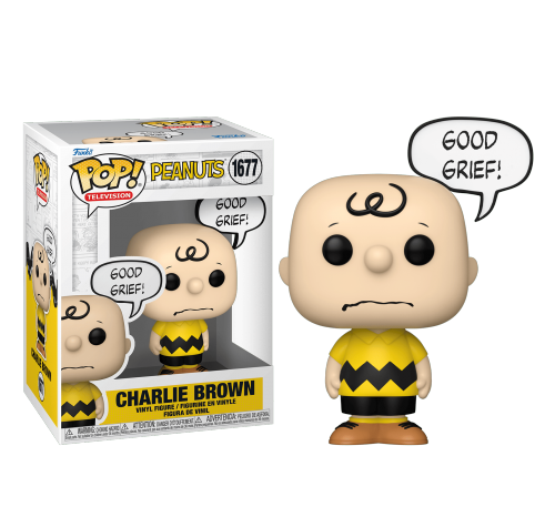 Чарли Браун (PREORDER MedMarch25) (Charlie Brown Good Grief) из мультика Мелочь пузатая