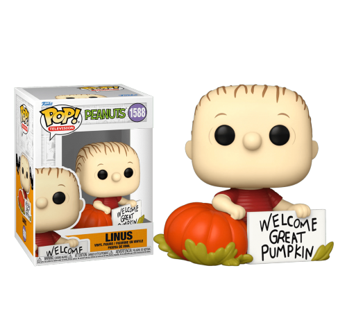 Лайнус ван Пельт с тыквой (Linus with Pumpkin) (preorder WALLKY) из мультика Мелочь пузатая