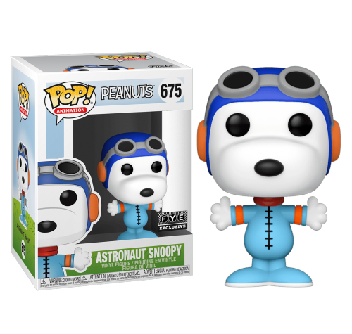 Снупи Астронавт со стикером (Astronaut Snoopy (Эксклюзив FYE)) из мультика Мелочь пузатая