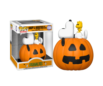 Snoopy and Woodstock with Pumpkin Deluxe из мультика Peanuts 1589