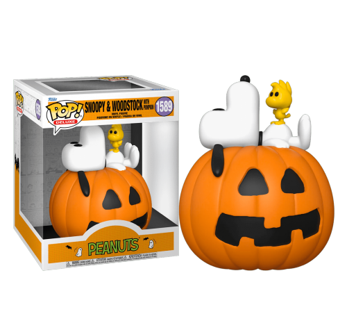 Снупи и Вудсток с тыквой (Snoopy and Woodstock with Pumpkin Deluxe) (PREORDER EndOct24) из мультика Мелочь пузатая