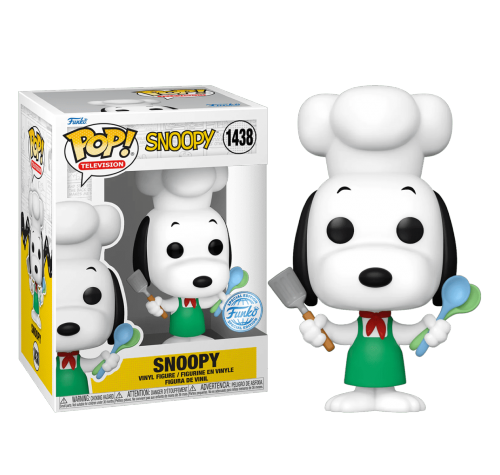 Снупи шеф-повар (Snoopy with Chef Hat (PREORDER EarlyDec23) (Эксклюзив BoxLunch)) из мультика Мелочь пузатая